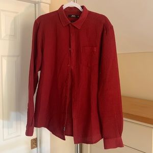 Indigo Button Down Shirt